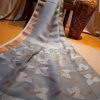 Silk Linen Jamdani Saree - SJ-1