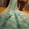 Silk Linen Jamdani Saree - SJ-2