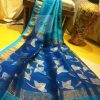Silk Linen Jamdani Saree - SJ-3