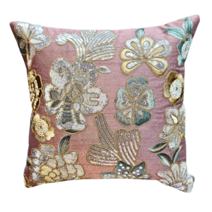 Shiny Sequin Cushion Cover | Pink